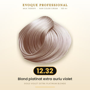 12.32 – Blond platinat extra auriu violet