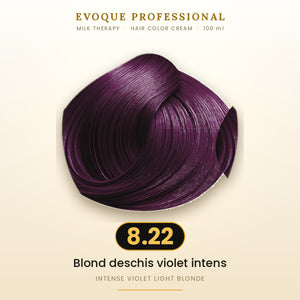 8.22 – Blond deschis violet intens