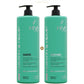 Duo HIVA Keratin & Hemp – șampon 1000 ml + balsam 1000 ml