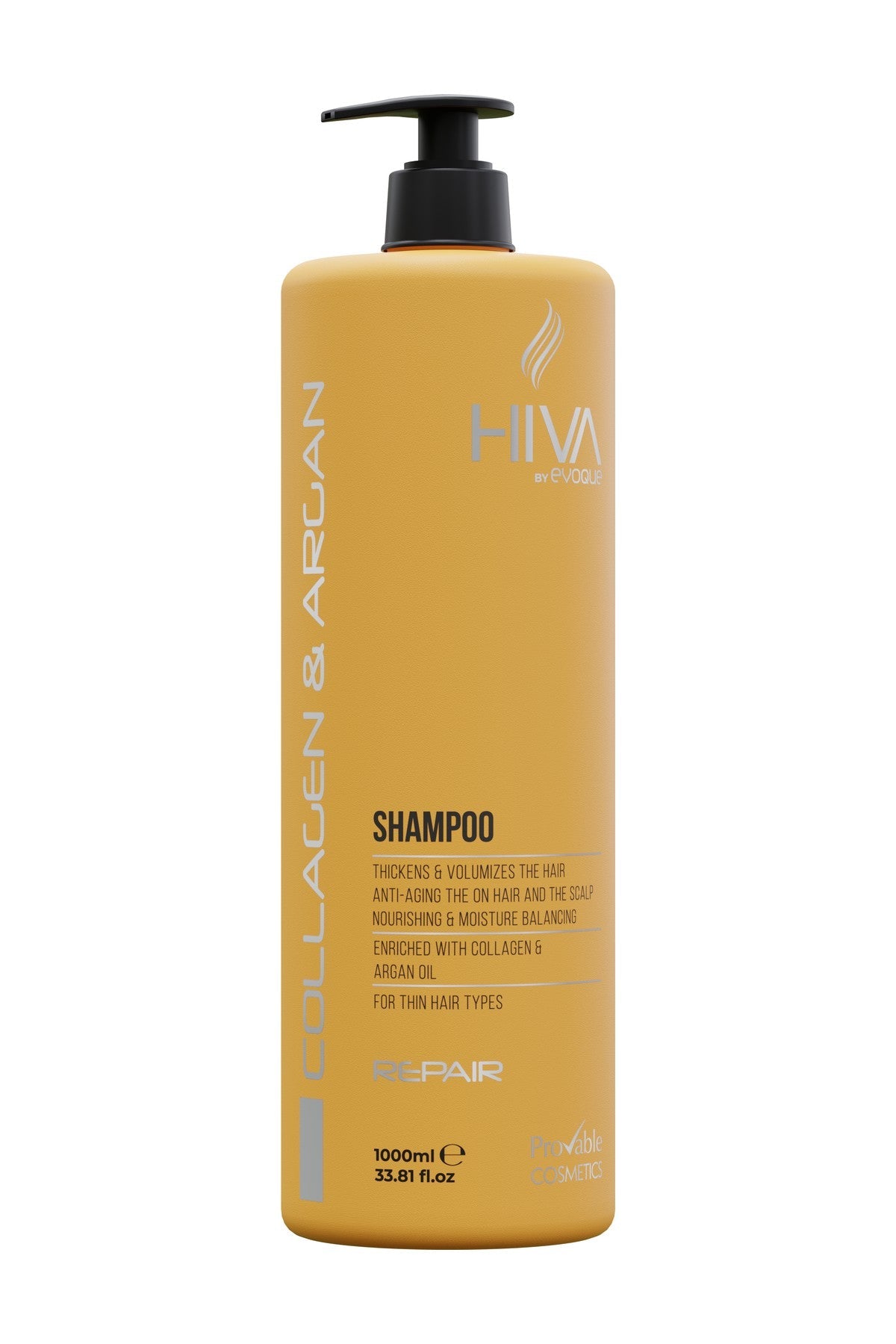 Kit vopsire + îngrijire – vopsea Evoque, oxidant 6%, șampon HIVA 1000 ml + mască